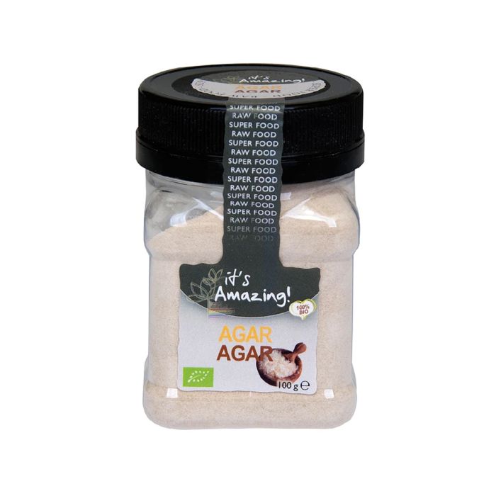 Agar-Agar-Pulver Bio (It’s Amazing) 100 Gramm main product photo
