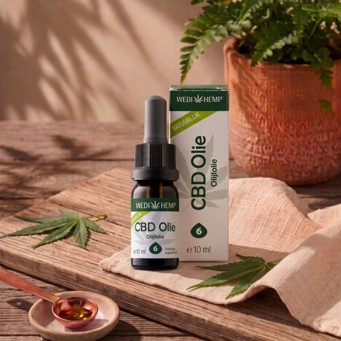 CBD-Öl Olivenöl (Wedihemp) 6% 10 ml main product photo