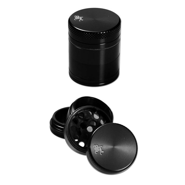 Mini Grinder 4 teile (Black Leaf) 29 mm main product photo