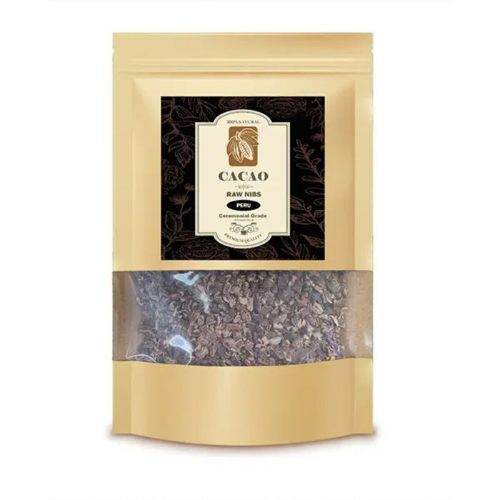 Kakao Nibs Raw Peru Zeremonielle Qualität (Sacra Cacao) 200 Gramm main product photo