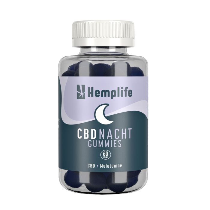 CBD Nacht Gummies (Hemplife) 60 Stück main product photo