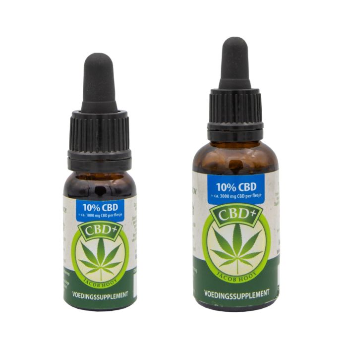 CBD Öl+ (Jacob Hooy) 10% main product photo
