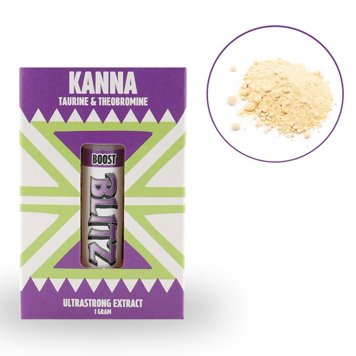 Kanna Boost mit Taurin & Theobromin (Blitz) 1 Gramm main product photo