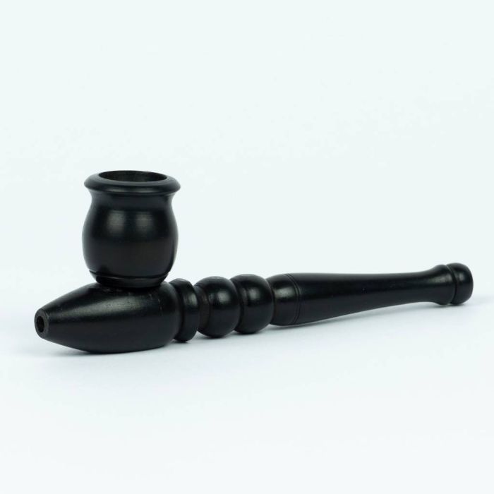 Holzpfeife Schwarz (Black Leaf) 13 cm main product photo