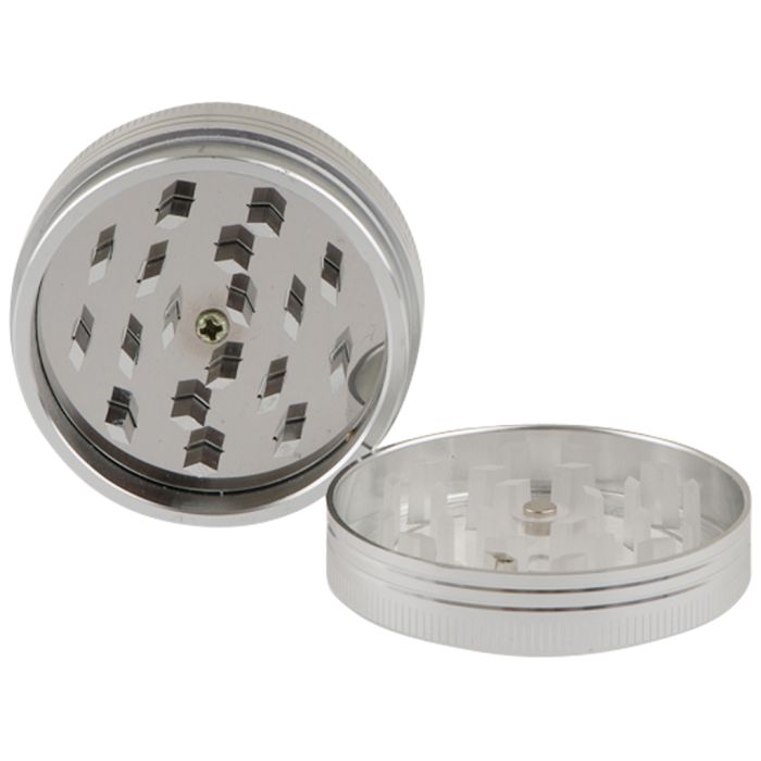 Push und Clear View Grinder Aluminium 50mm main product photo