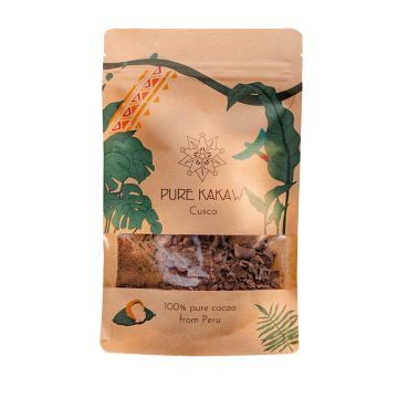Cusco Kakao-Flocken Raw Peru Zeremonieller Grad (Pure Kakaw) 125 Gramm