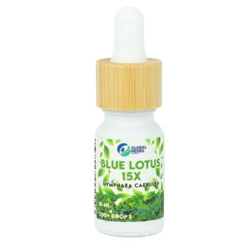 Blauer Lotus [Nymphaea caerulea] 15x Tinktur (Global Herbs) 10 ml