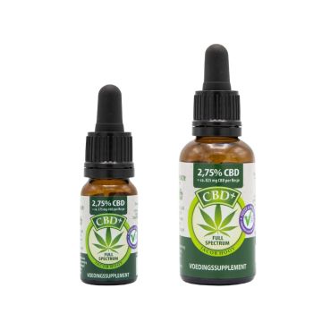 CBD Olie (Jacob Hooy) 2,75% CBD 