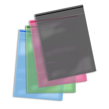 Ziplock Beutel 55x65 gefärbt (0,09 mm) | 100 Stück