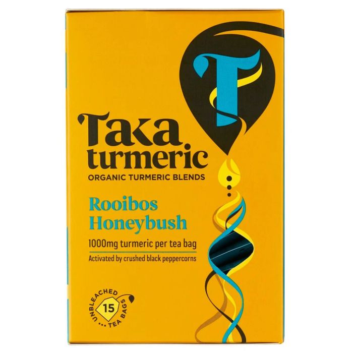 Kurkuma Tee Rooibos & Honigbusch (Taka Turmeric) 15 Beutel main product photo