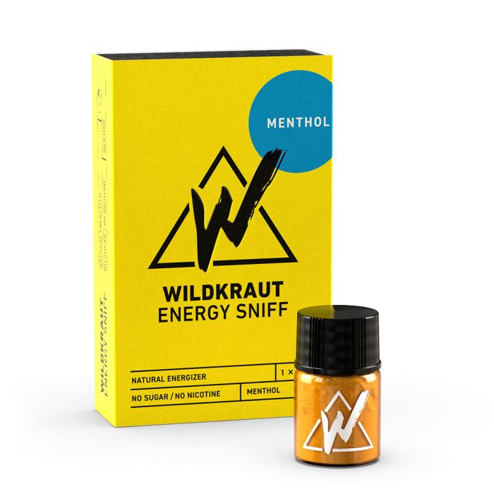 Wildkraut Energy Sniff Menthol 1 Gramm main product photo