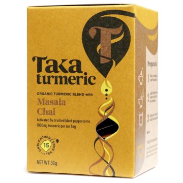 Kurkuma Tee Golden Chai (Taka Turmeric) 15 Beutel