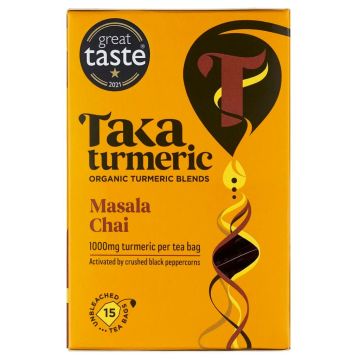 Kurkuma Tee Golden Chai (Taka Turmeric) 15 Beutel