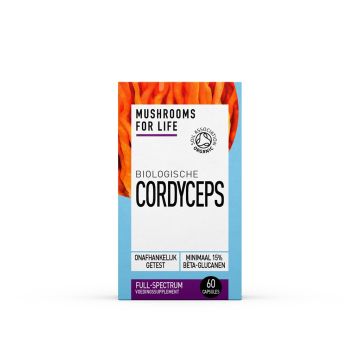 Cordyceps [Ophiocordyceps sinensis] Bio (Mushrooms For Life) 60 Kapseln