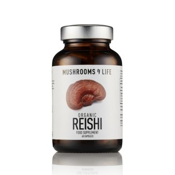 Reishi [Ganoderma lucidum] Bio (Mushrooms4Life) 60 Kapseln