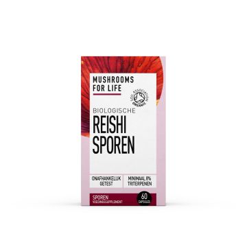 Reishi Spore | Bio (Mushrooms For Life) 60 Kapseln