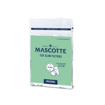 Slim Tips / Filter-Tips (Mascotte) 120 stück