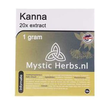 Kanna Extrakt 20X [Sceletium tortuosum] (Mystic Herbs) 1 Gramm