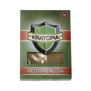 Kratom Pulver Red Maeng Da (Kratopia) 50 Gramm