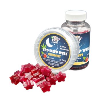 CBD Sleep Well Gummies (Dr. Candy) 10 mg