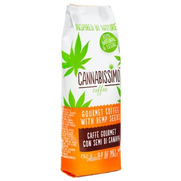 Hanfsamen-Kaffee (Cannabissimo) 250 Gramm