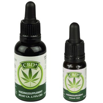 CBD Olie (Jacob Hooy) 2,75% CBD 