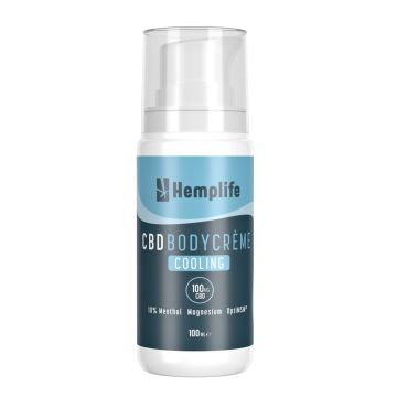 CBD + Magnesium Bodycreme Cooling 100 mg (Hemplife) 100 ml