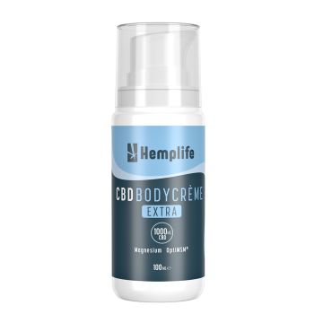 CBD + Magnesium Bodycreme Extra 1000 mg (Hemplife) 100 ml