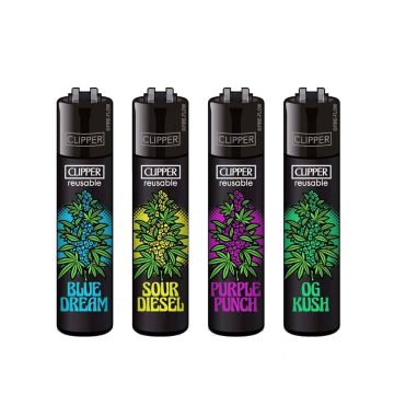 Feuerzeug Cannabisblätter (Clipper)