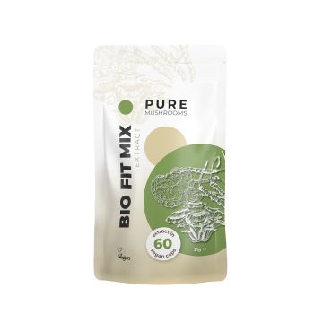Fit Mix Pilzen Extrakt | Bio (Pure Mushrooms) 60 Kapseln