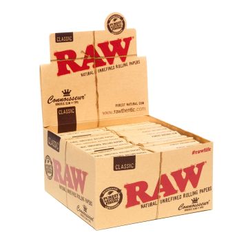 RAW Connoisseur Classic Papers und Filter Tips | King-Size Slim