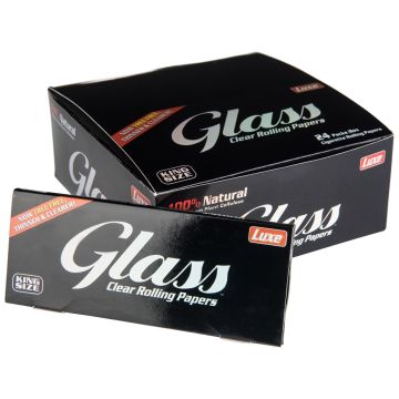 Glass Rolling Paper | King-Size (Glass Clear Rolling Papers) 