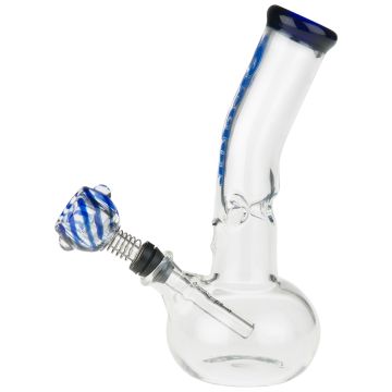 Glas Ice Bong (Eject-a-Bowl) 18 cm