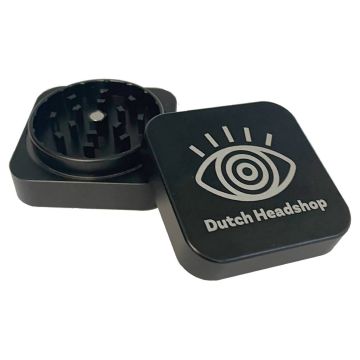 Quadratischer Grinder 2 teile (Dutch-Headshop) 53 mm