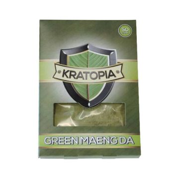 Kratom Pulver Green Maeng Da (Kratopia) 50 Gramm