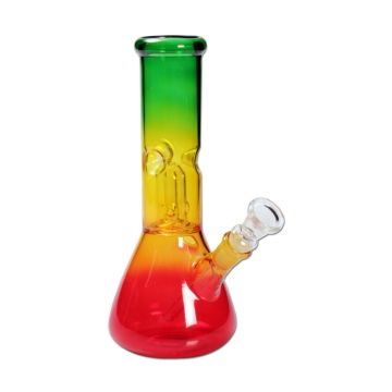 Glas Mini Percolator Bong | Rasta