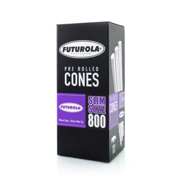 Cones Slim-Size Joint Hülsen (Futurola) 98 mm 800 stück