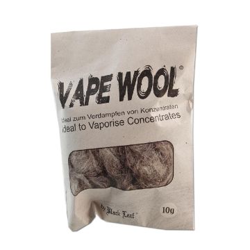 Degummierte Hanffasern / Vape Wool (Black Leaf)