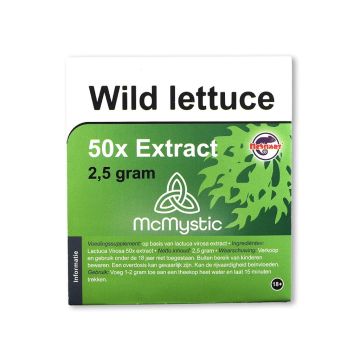 Gift-Lattich Extrakt 50x [Lactuca virosa] (McMystic) 2,5 Gramm